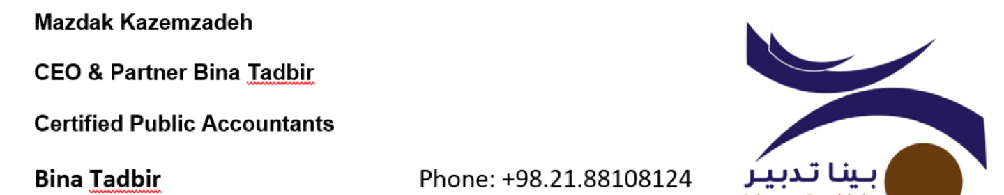 موسسه حسابرسی بینا تدبیر  - معتمد سازمان بورس و اوراق بهادار