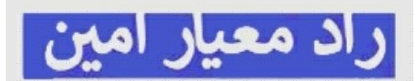 راد معیار امین