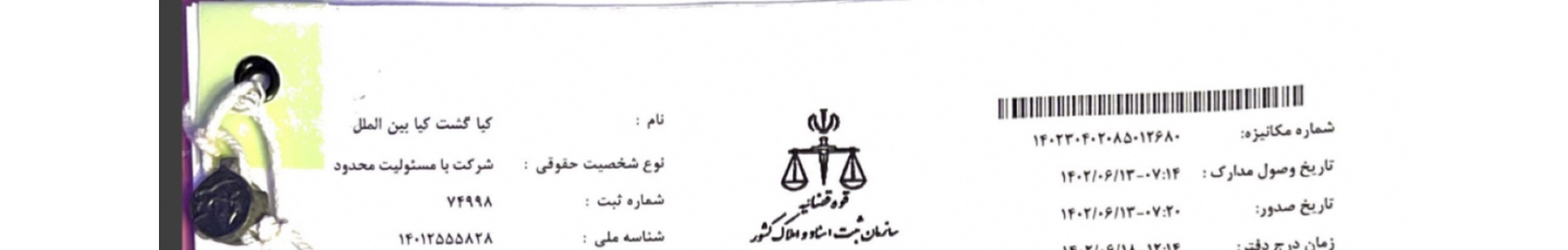 استخدام کیا بین الملل